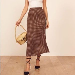 Reformation bea skirt